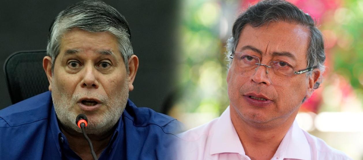 Antonio Zabaraín y Gustavo Petro.