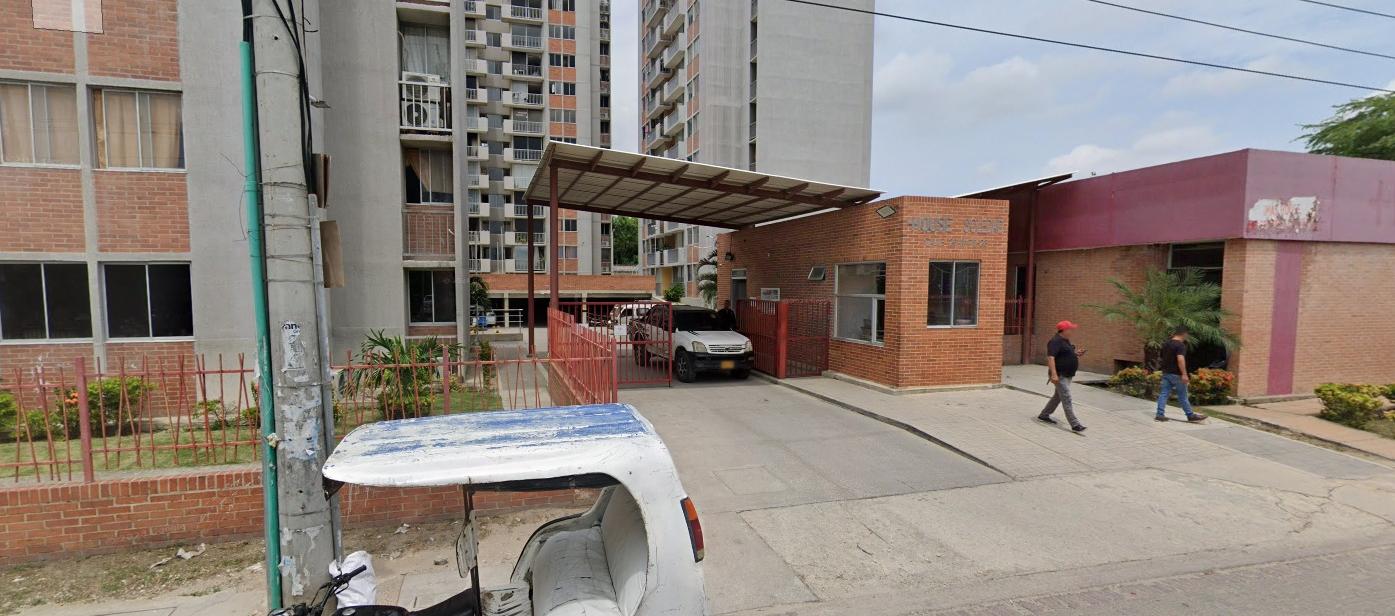Conjunto residencial donde sucedió el crimen.
