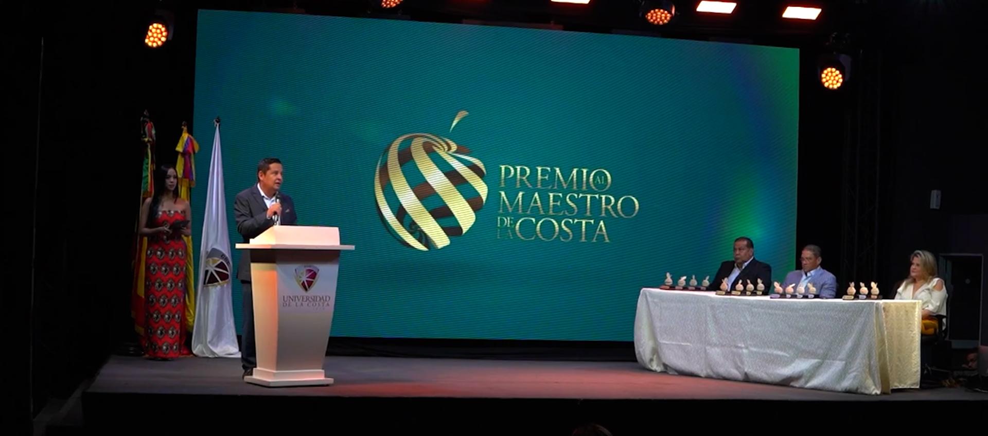 Fotografía de una edición del ‘Premio al Maestro de la Costa’. 