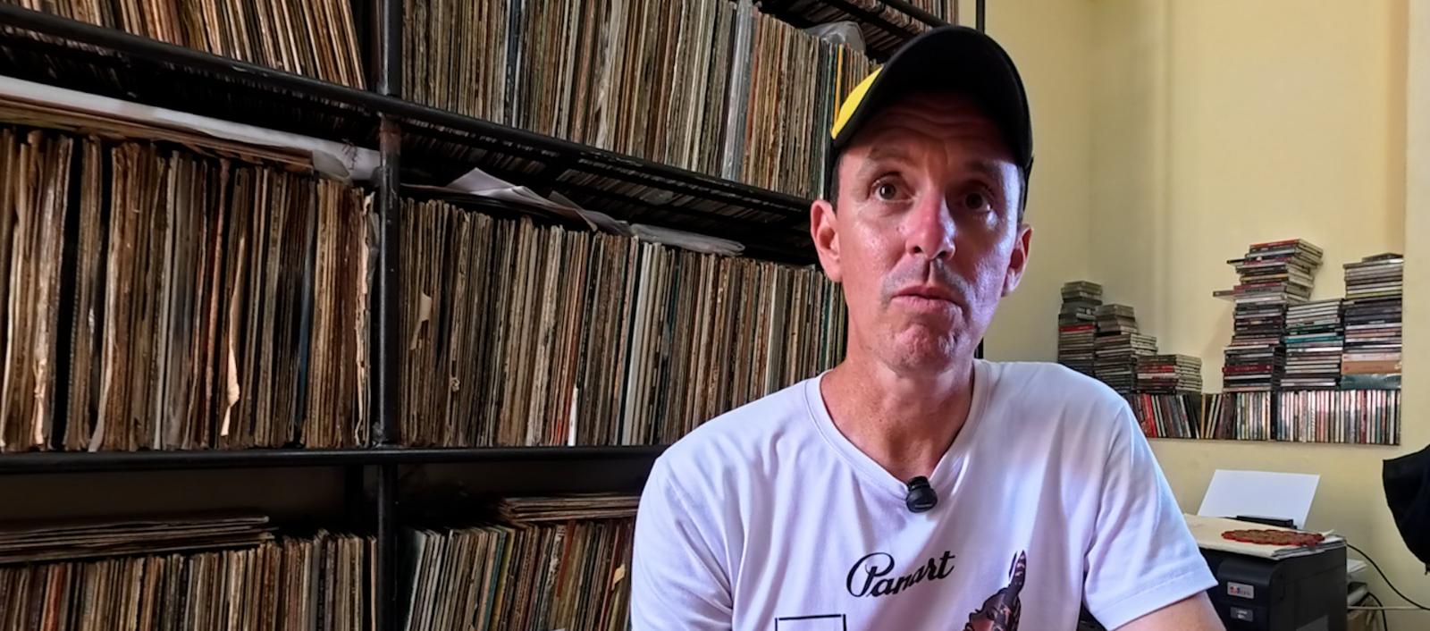 Rafael Valdivia, cantante del Conjunto Chapottín y sus Estrellas.