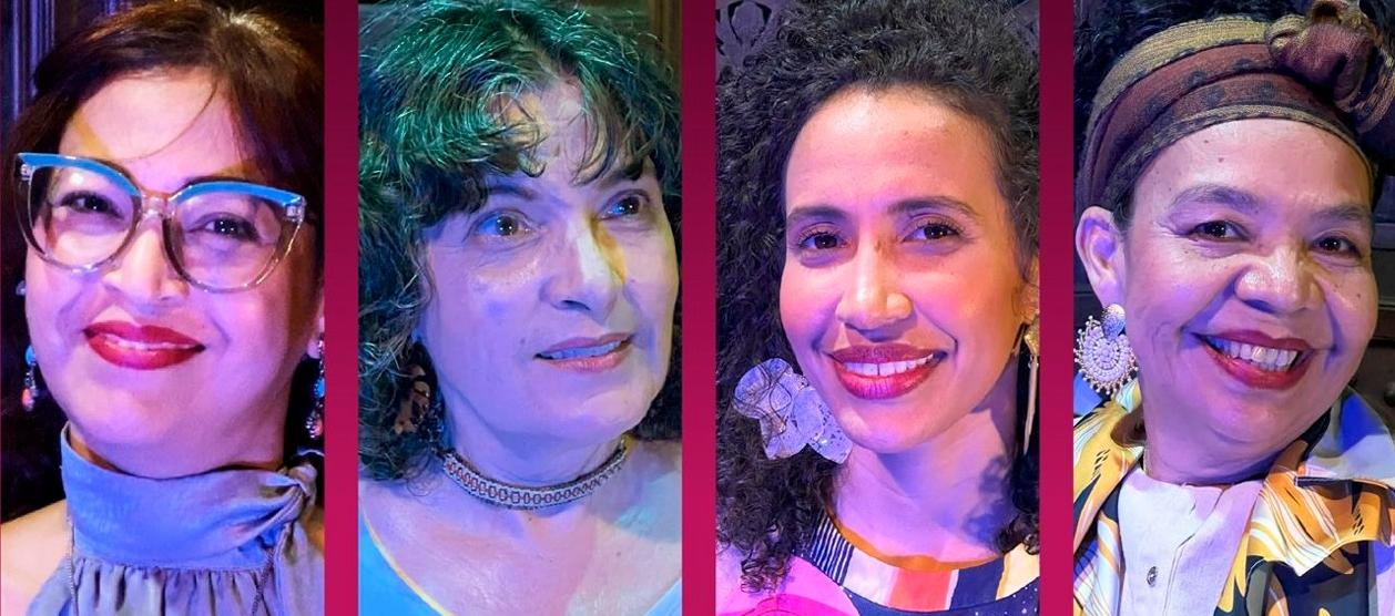 Silvia Miranda, Vicky Osorio, Oniris Bonilla y Dania Flórez. 