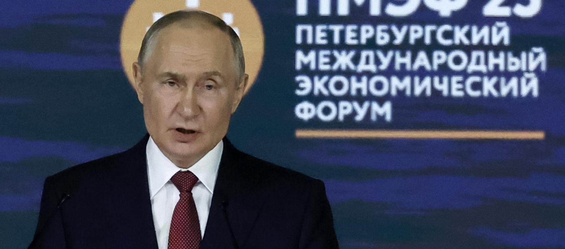 Vladimir Putin, Presidente de Rusia.