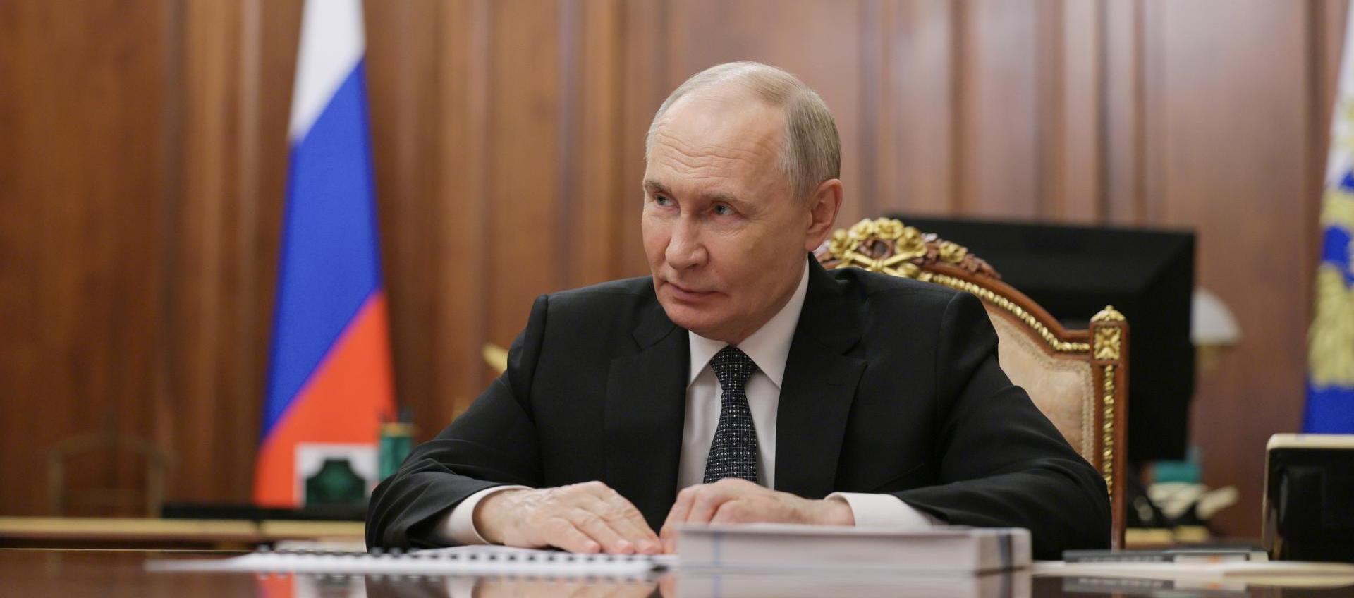 Vladimir Putin, Presidente de Rusia.