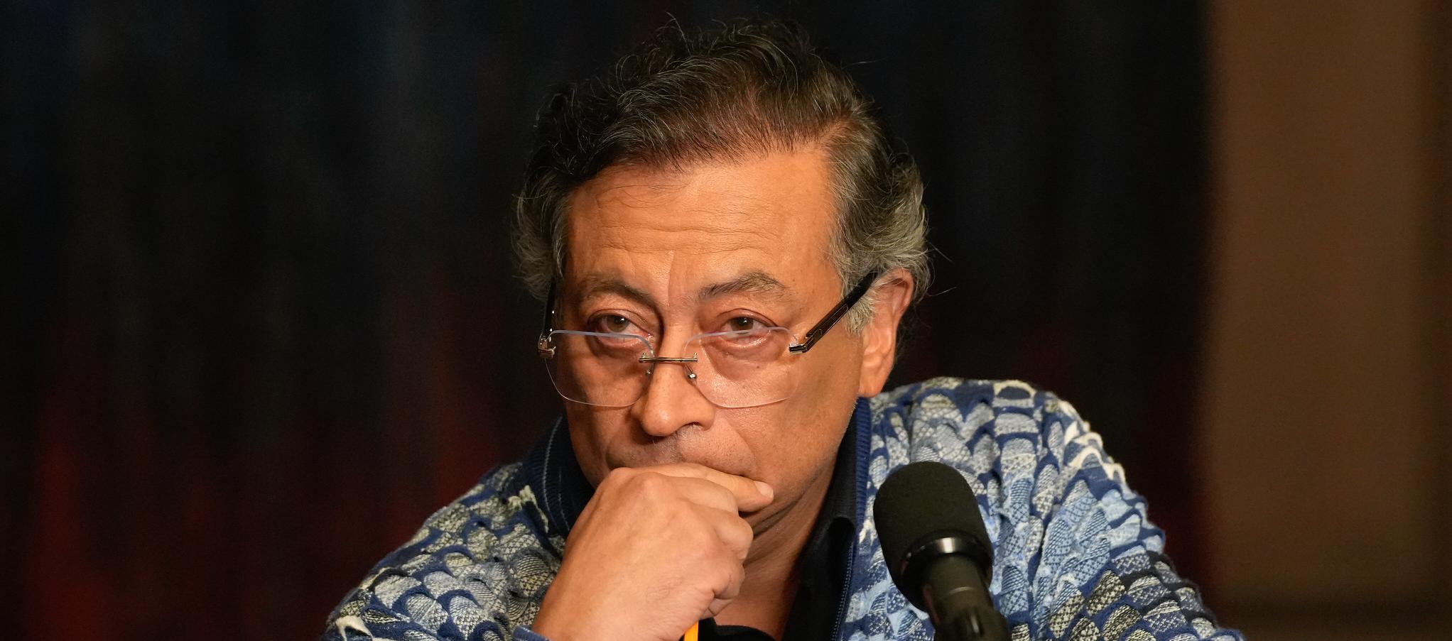 El Presidente Gustavo Petro.