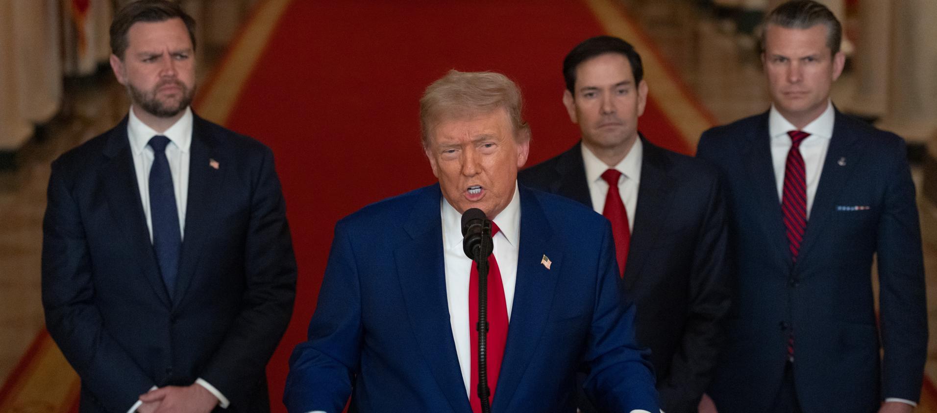 El Presidente de Estados Unidos, Donald Trump. 