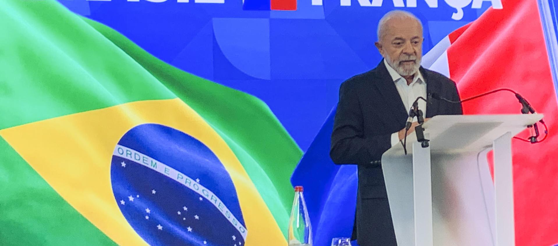 Lula da Silva, Presidente de Brasil.