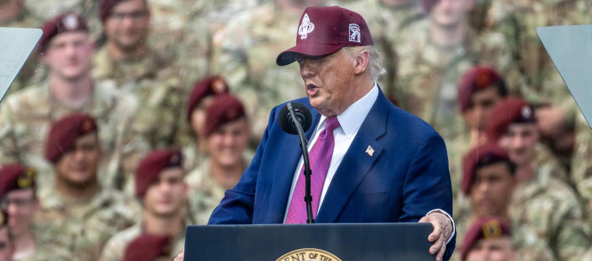 Donald Trump, Presidente de Estados Unidos.