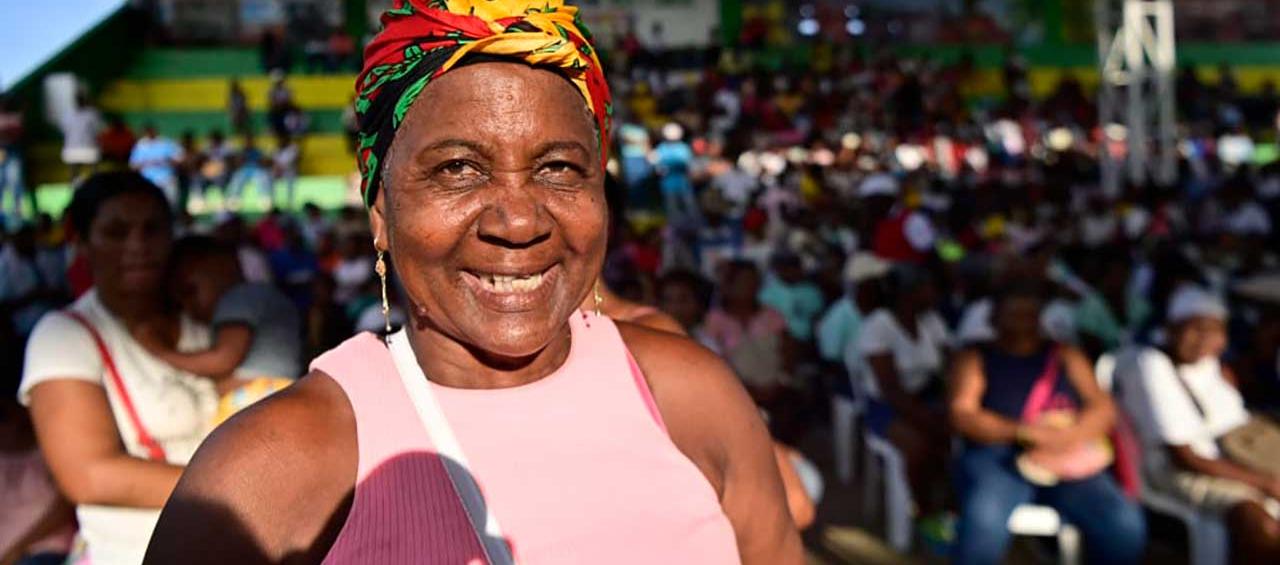 ​Beneficiaria programa Colombia Mayor.