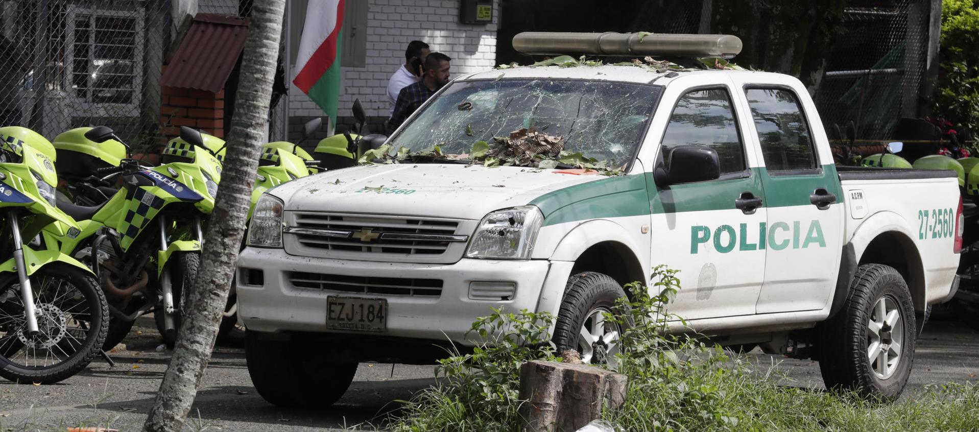 Atentado a estación de Policía en Cali.