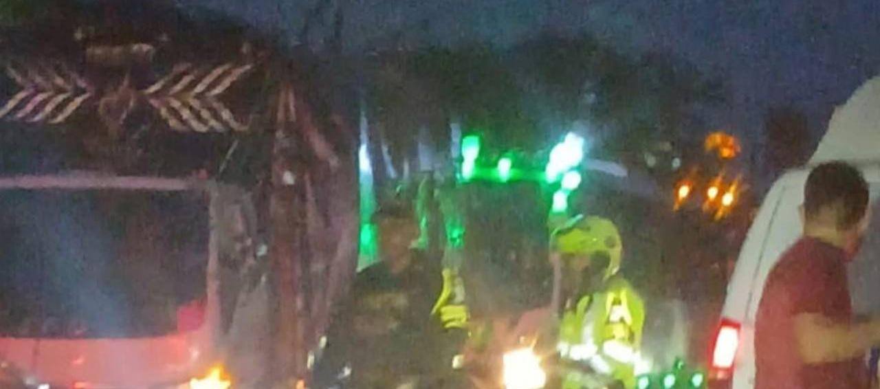 Accidente de tránsito en Baranoa. 