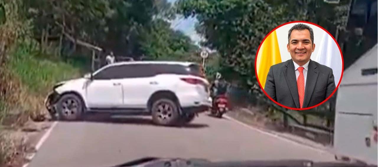 Pese al aparatoso siniestro, no sufrió ningún tipo de lesión.