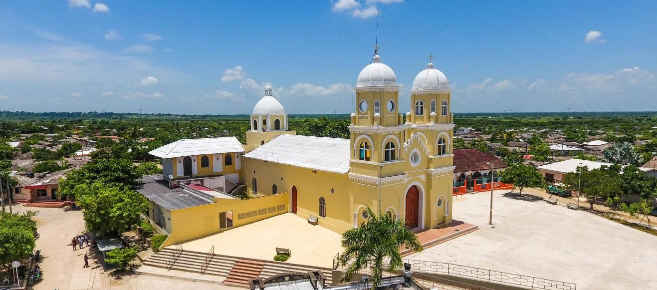 Imagen aérea del municipio de Manatí.