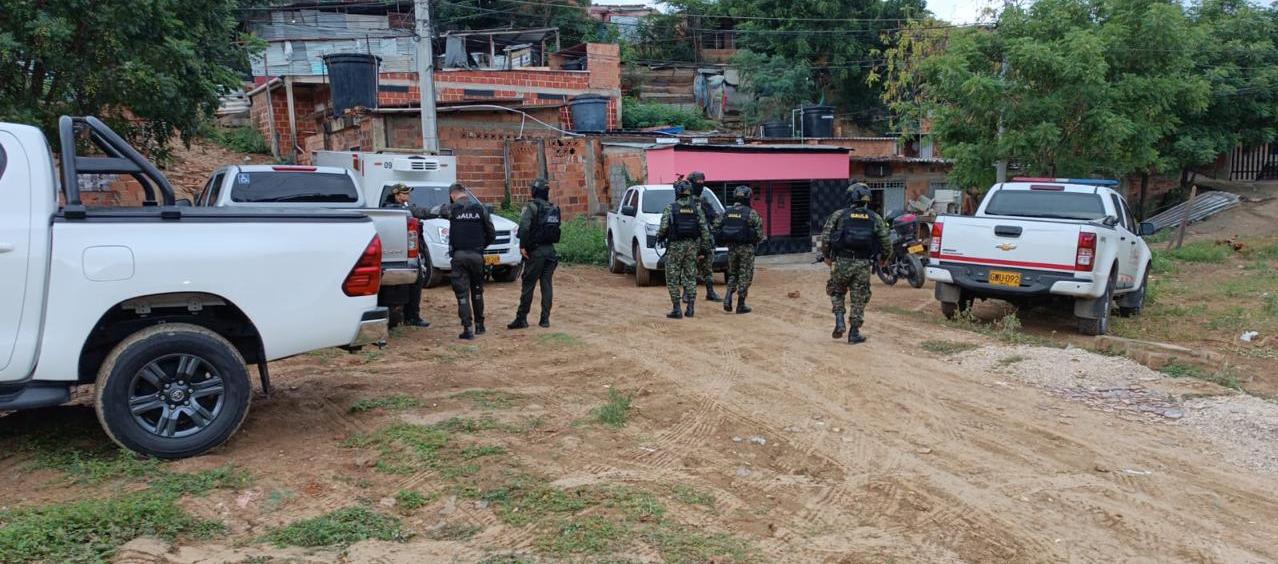 Desarrollo de operaciones militares. 