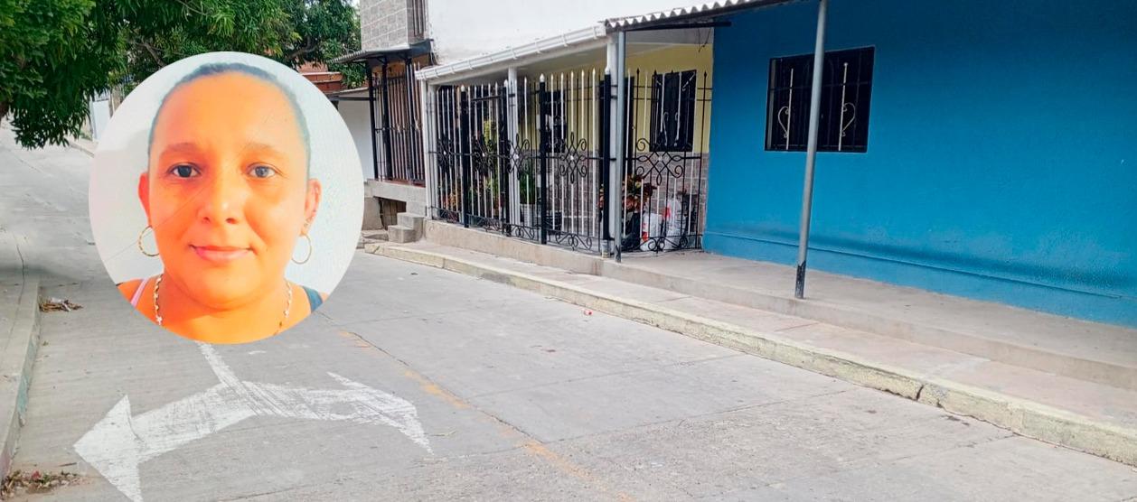 Ana Milena Barón Martínez / lugar donde fue asesinada. 