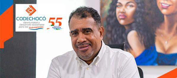 Arnold Rincón, director de la Corporación Autónoma Regional del Chocó