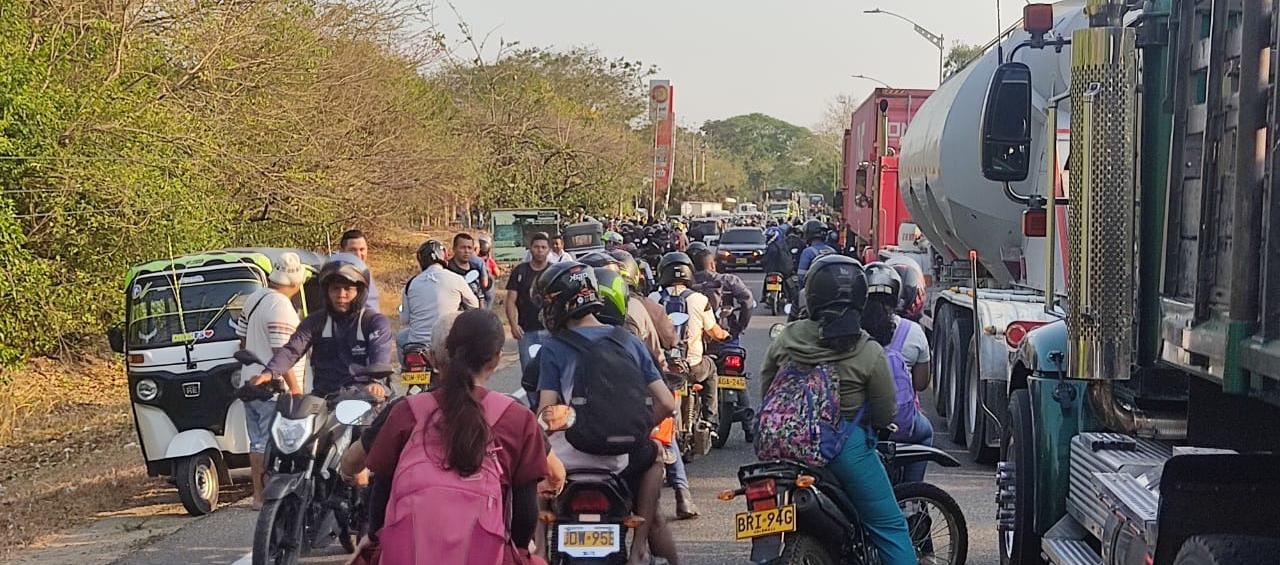 Imagen de referencia de bloqueo de vía.