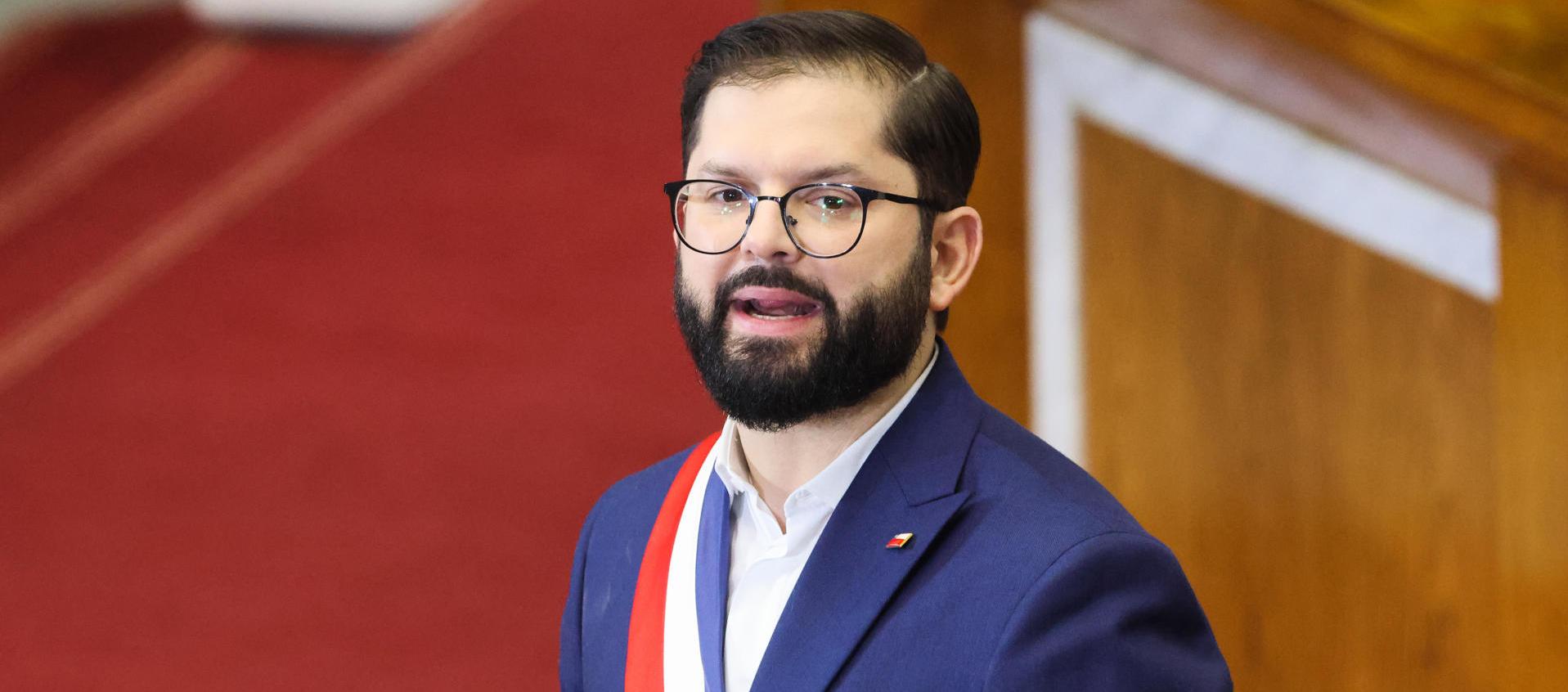 Gabriel Boric, presidente de Chile.