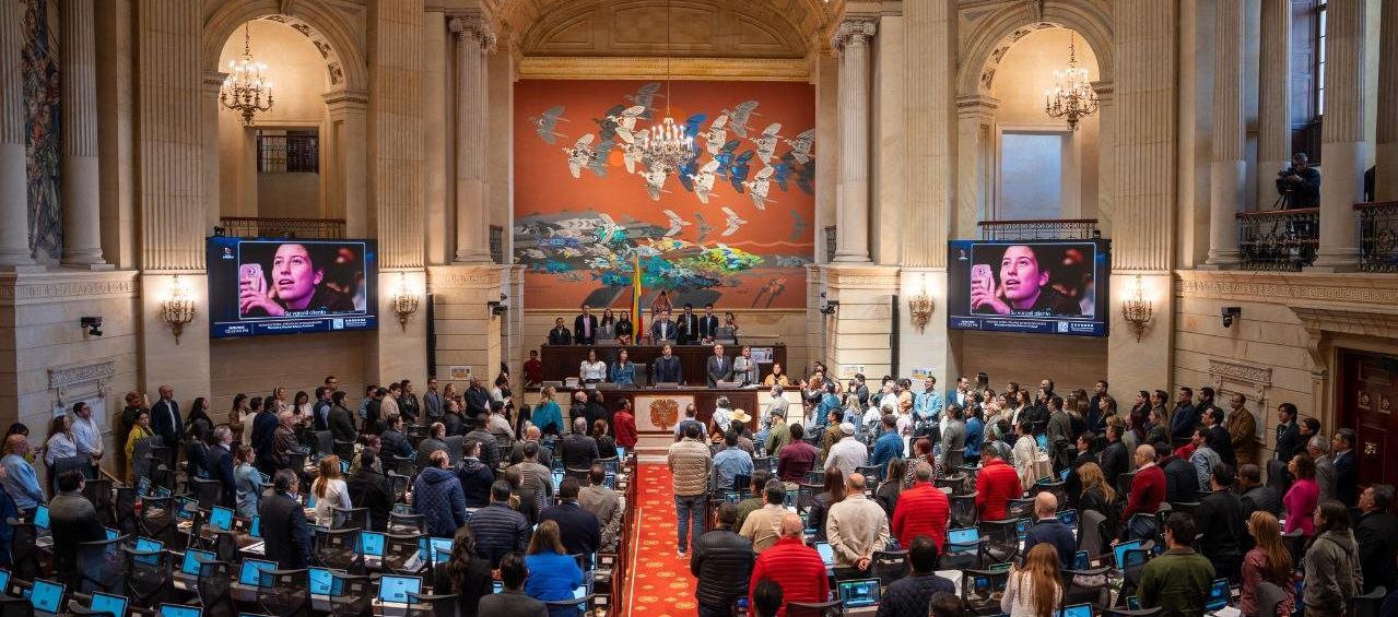 Plenaria de la Cámara de Representantes.