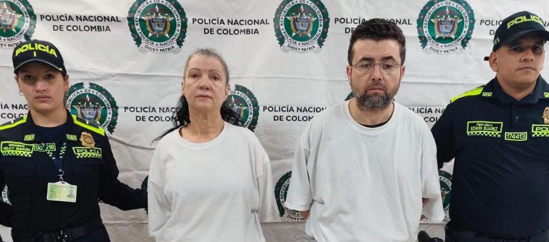 Se encontraban en los EE. UU. desde hace varios años como prófugos de la justicia colombiana.