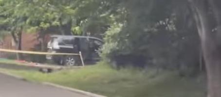 Camioneta hallada por la Policía.