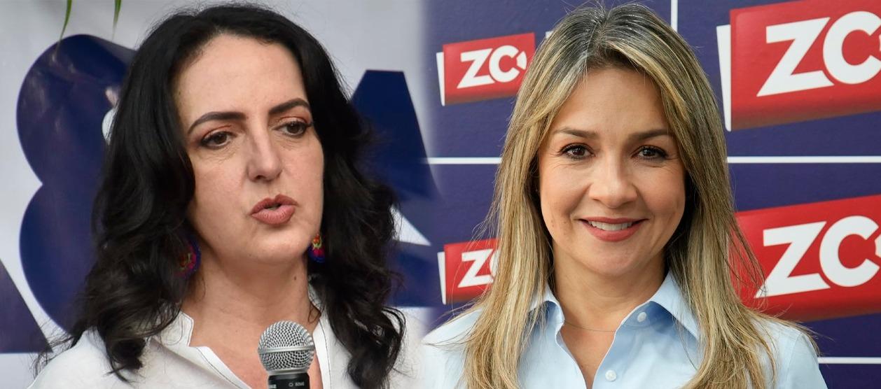 María Fernanda Cabal y Vicky Dávila.