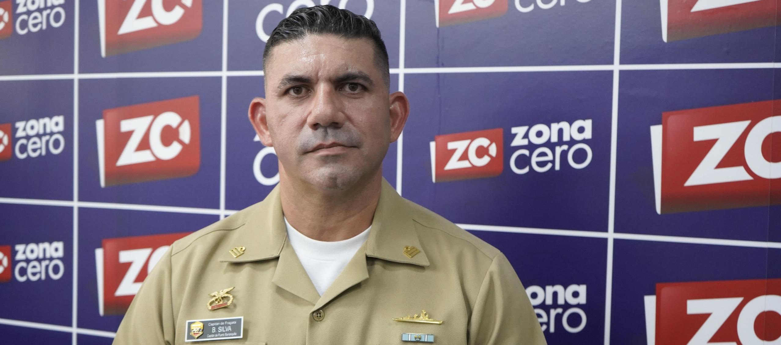 Bernardo Silva Flórez, capitán de Puerto de Barranquilla.