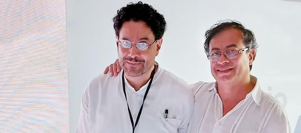 Iván Cepeda y Gustavo Petro.
