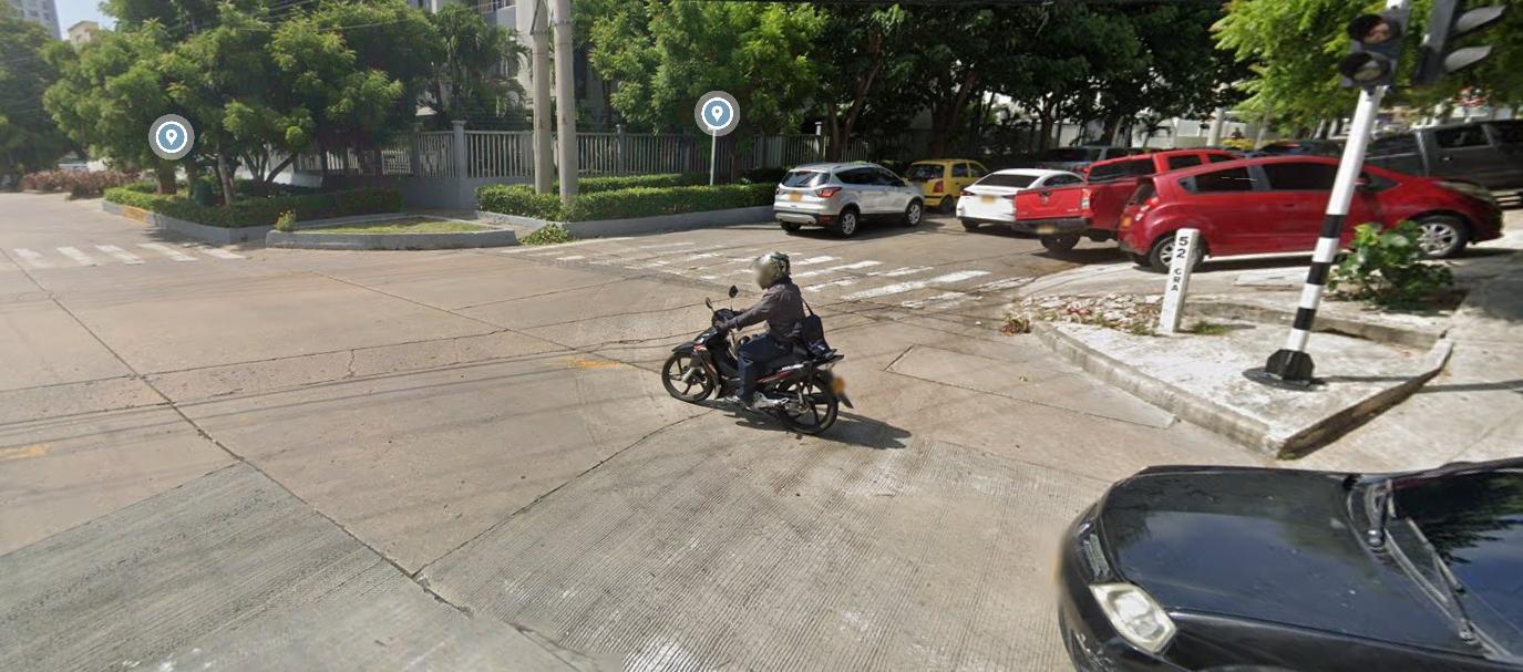 Carrera 52 con calle 85.