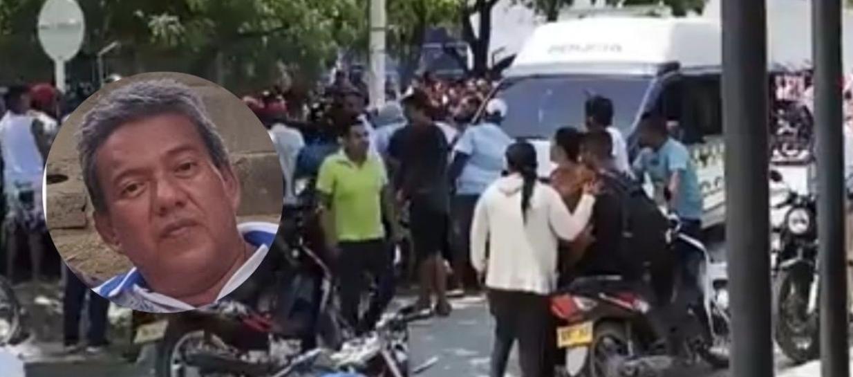 Vicente Charris Tete, mototaxista asesinado. 