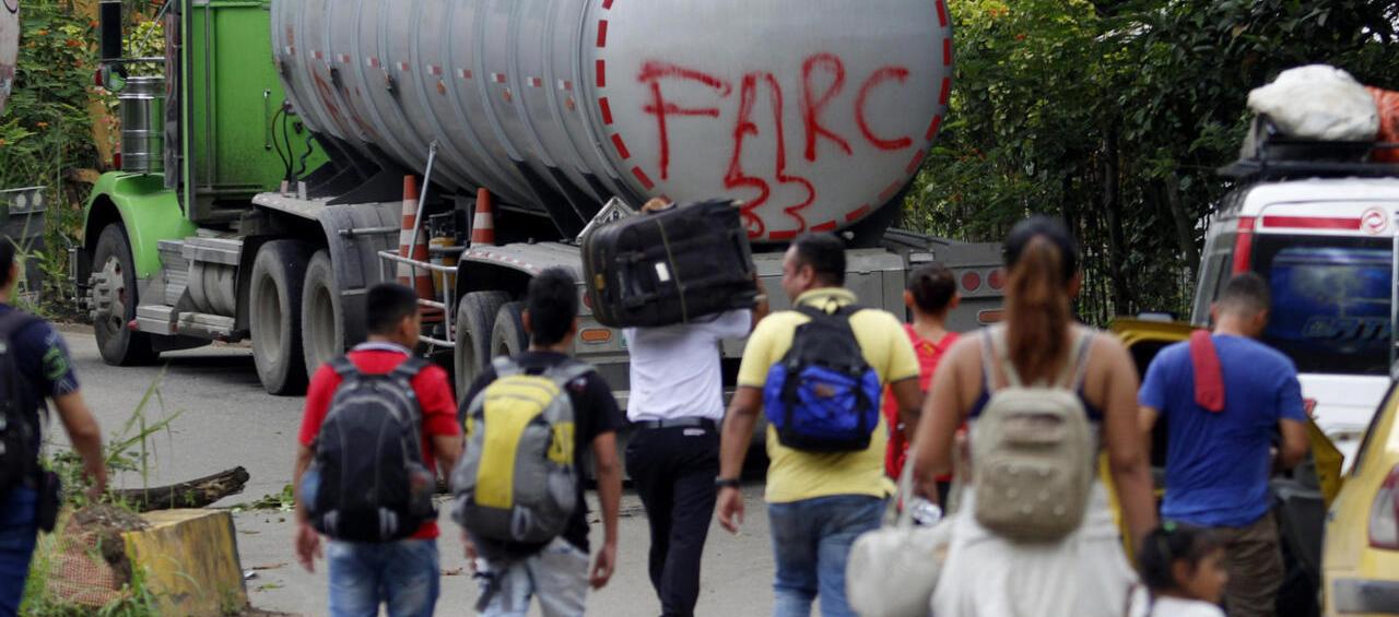Desplazamientos en la Vereda Santa Rosa, en Catatumbo.