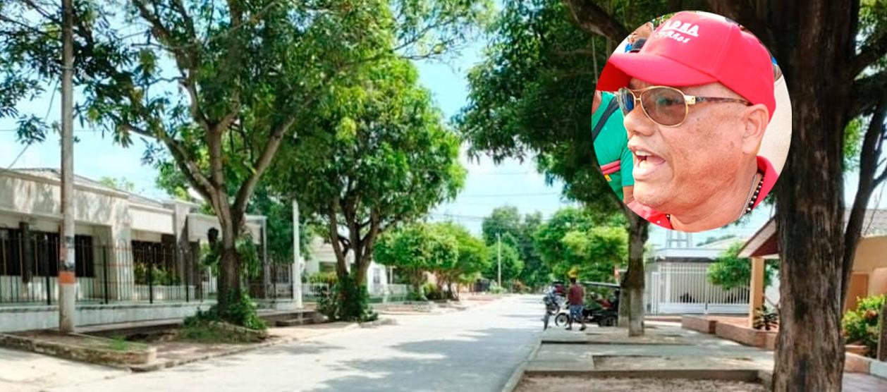 En esta calle de Santo Tomás ocurrió el asalto. 