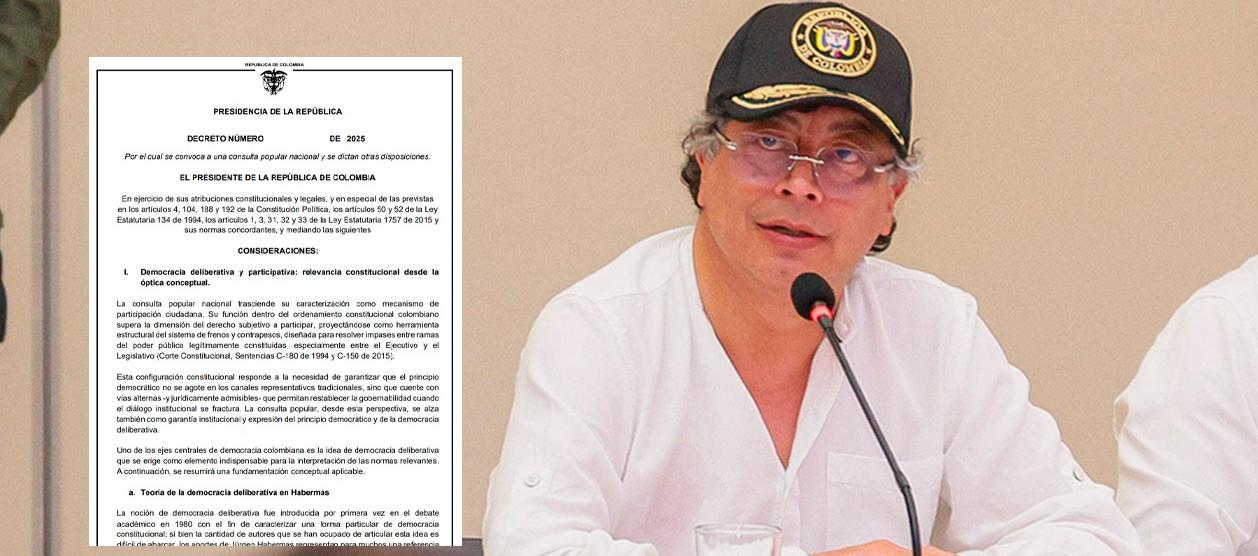 El Presidente de la República, Gustavo Petro.