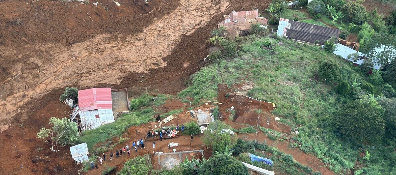 Deslizamiento en Bello, Antioquia.