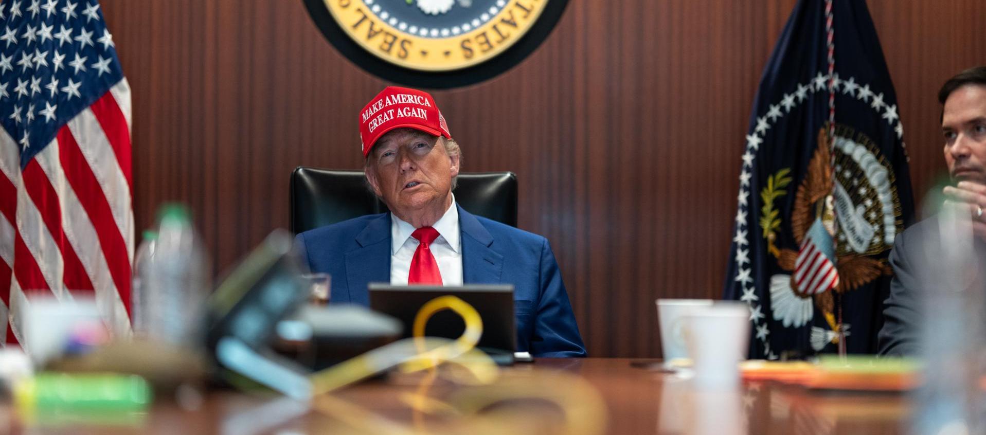 Donald Trump, presidente de Estados Unidos.