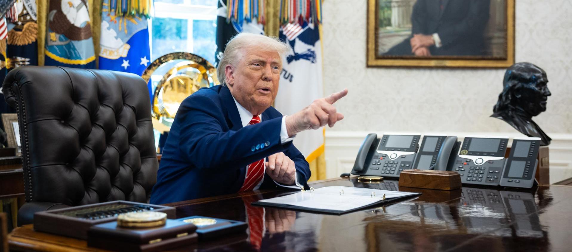 Presidente de los Estados Unidos, Donald Trump. 