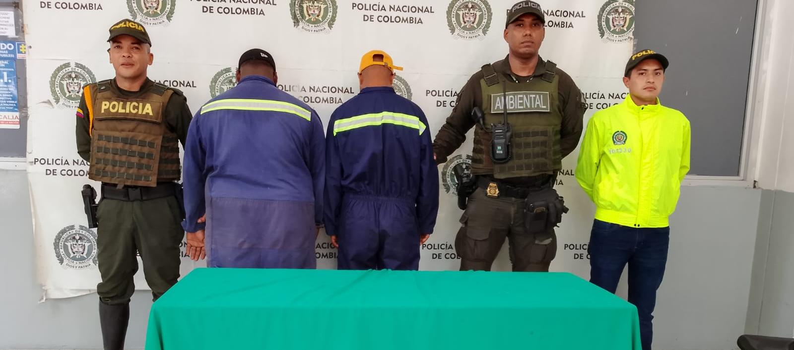 Dos capturados por contaminación en la ciénaga de Mallorquín