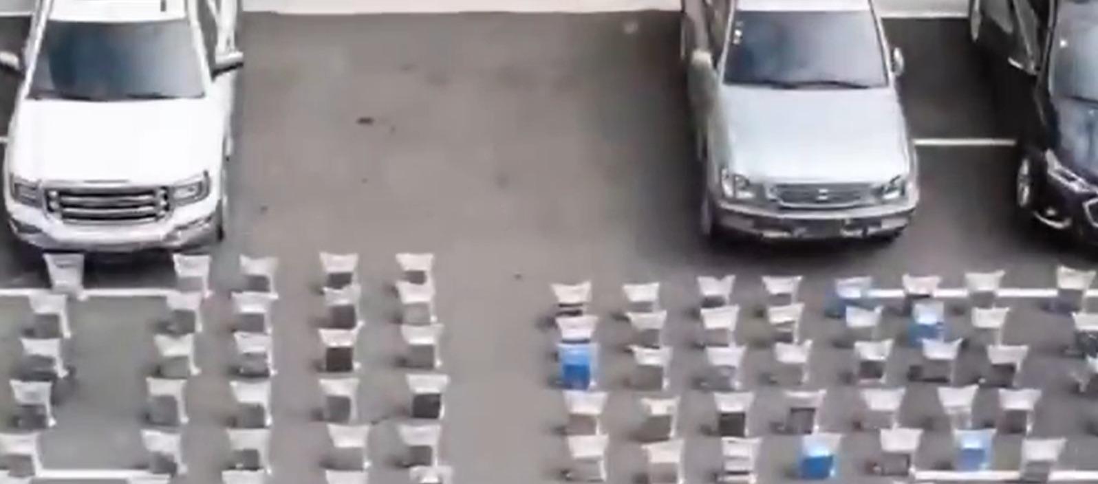 Droga incautada en aguas de República Dominicana.