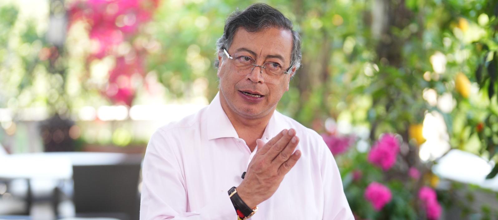 Gustavo Petro, presidente de la República. 