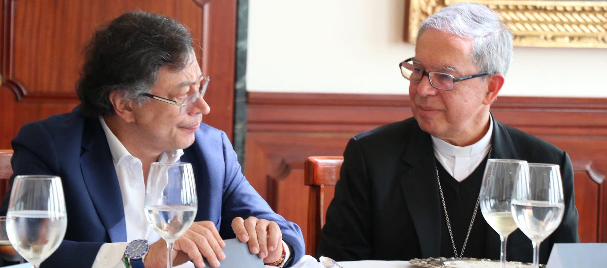 El Cardenal Primado con el Presidente de la República