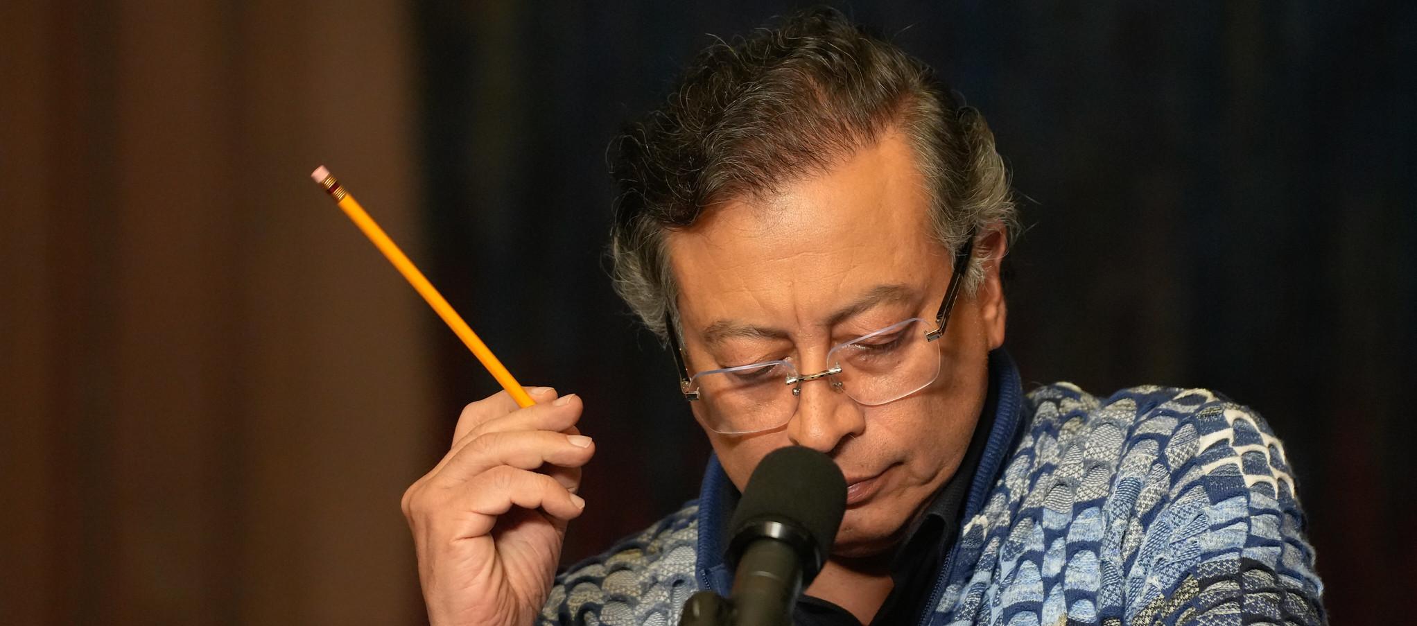 El Presidente Gustavo Petro.