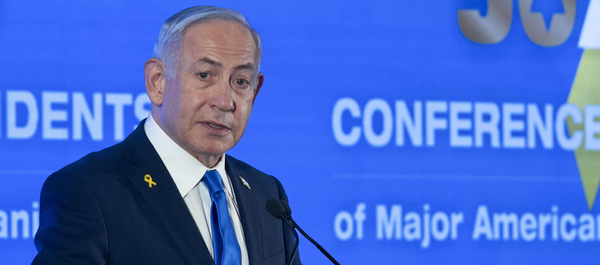 El Primer Ministro de Israel, Benjamín Netanyahu. 