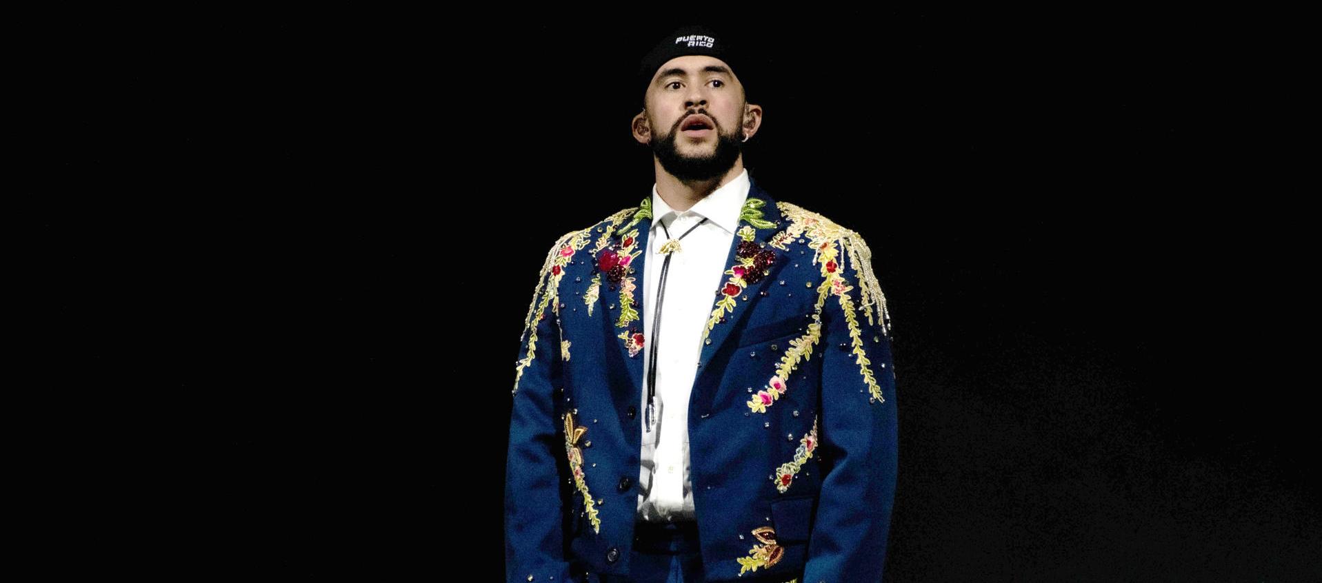 El cantante Bad Bunny.
