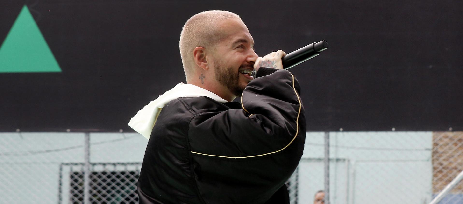 El cantante J Balvin.