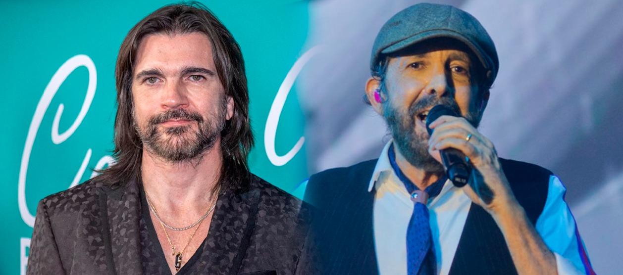 Juanes y Juan Luis Guerra.