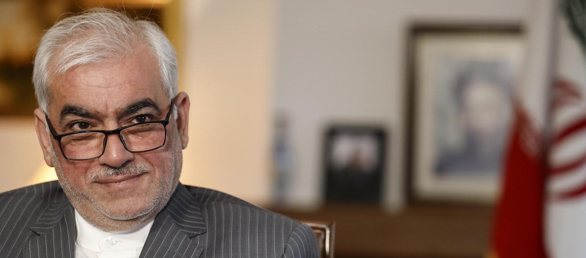 El embajador de Irán en Madrid, Reza Zabib.