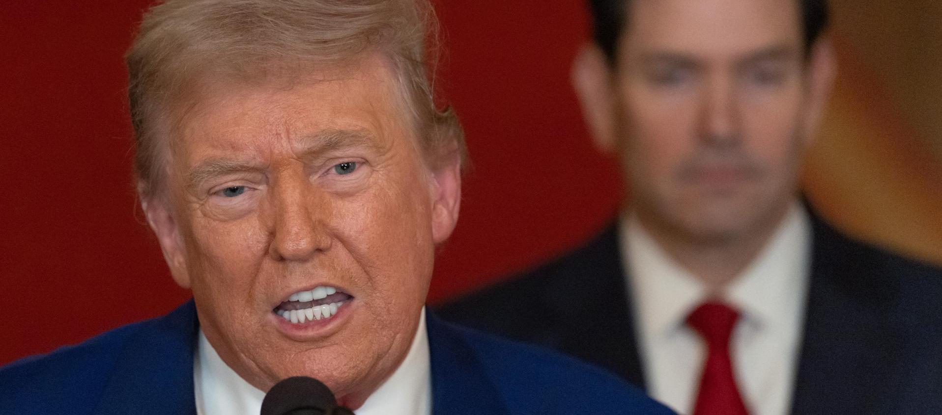 El presidente de Estados Unidos, Donald Trump. 