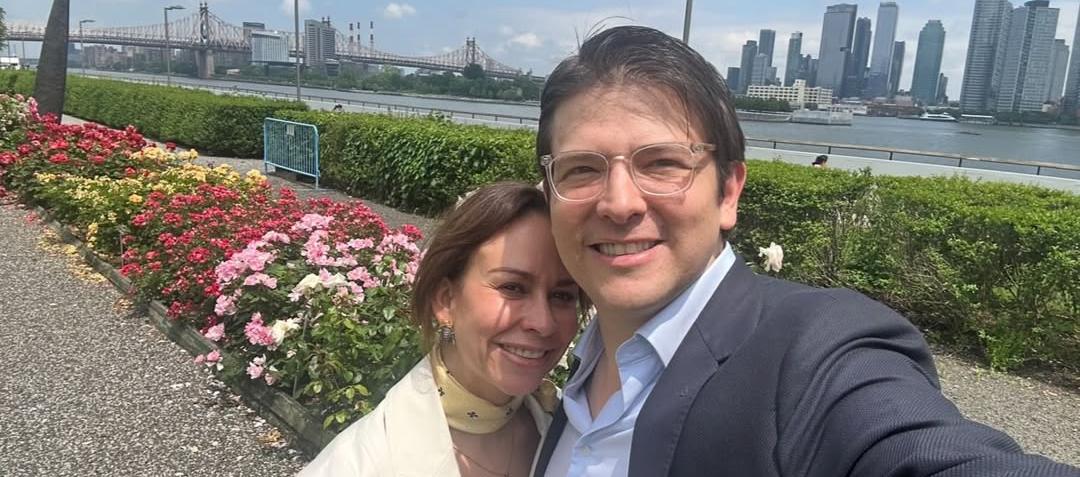 María Claudia Tarazona y Miguel Uribe Turbay.