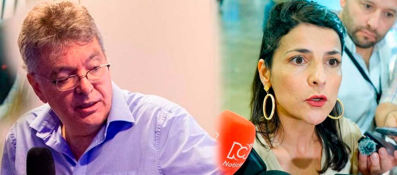 Mauricio Cárdenas y Irene Vélez 