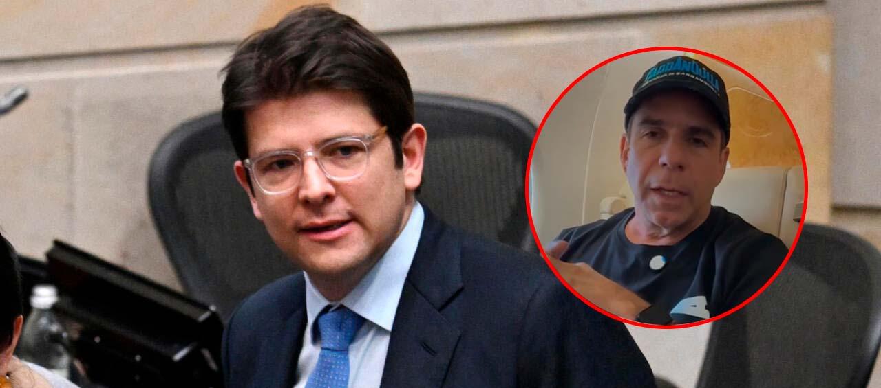 Miguel Uribe Turbay y Alejandro Char