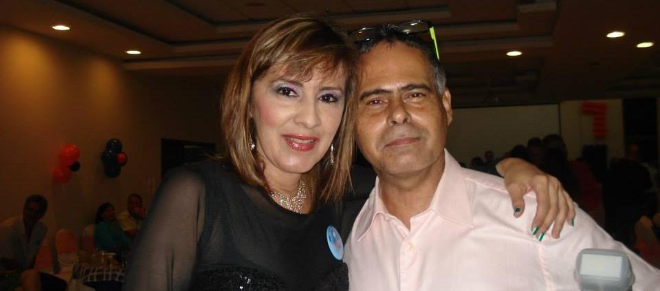 Fanny Sosa y Luis Rodríguez Lezama.